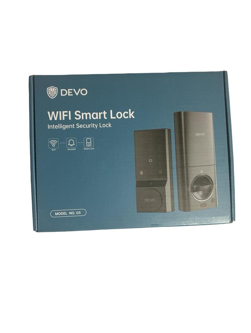 DEVO‎ G5 WiFi Smart Lock Keypad Deadbolt App Remote Unlock New